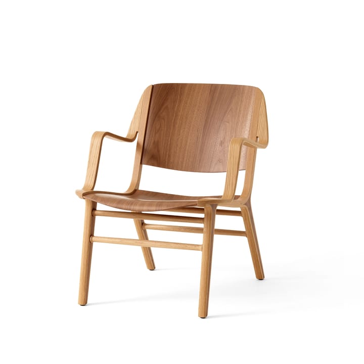 Sillón con reposabrazos AX HM11 Lounge Chair - Walnut-oak - &Tradition
