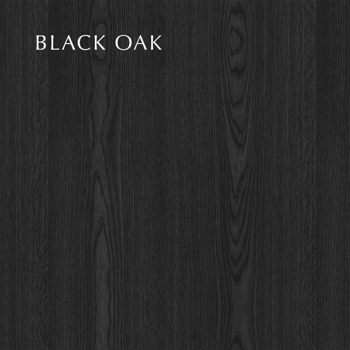 Mesa de centro Together Smooth Square 100x100 cm - Black oak - Umage