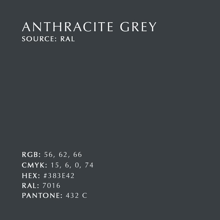 Pantalla de lámpara Aluvia anthracite - 59 cm - Umage