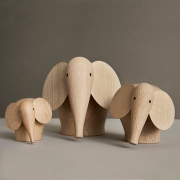 Elefante de madera Nunu - Medium - Woud