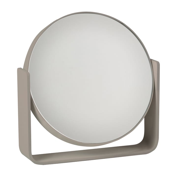 Espejo de mesa Ume con 5x aumento 19x19,5 cm - Taupe - Zone Denmark